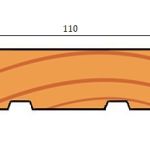 Половая доска 110х28х6000